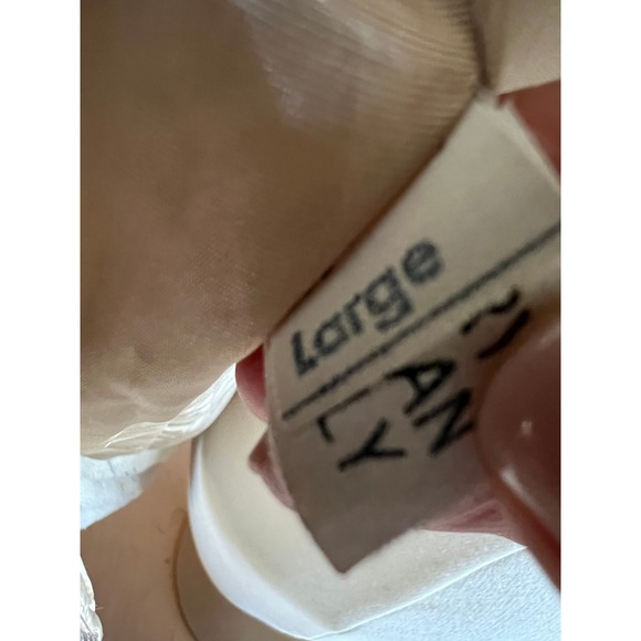 Vtg 70s Cream Wool Pleated Sunburst Jacket Puff Shoulder Quiet Luxury ILGWU Mod - Picture 8 of 16